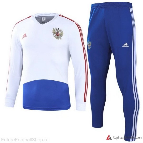 Chandal Rusia 2018 Blanco Azul